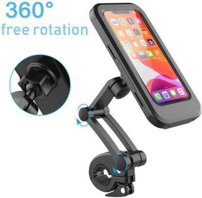 360° Waterproof Rain 2 Wheeler Mobile Stand