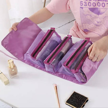 Travel Roll Up Cosmetics Bag(JA0042)