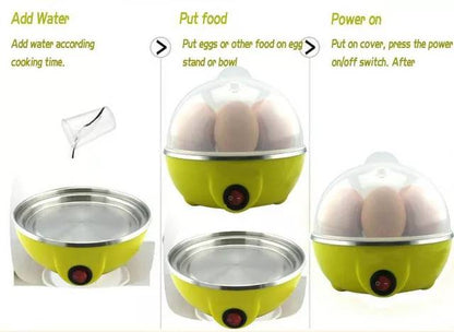 7 Pcs Egg Boiler (Indian)