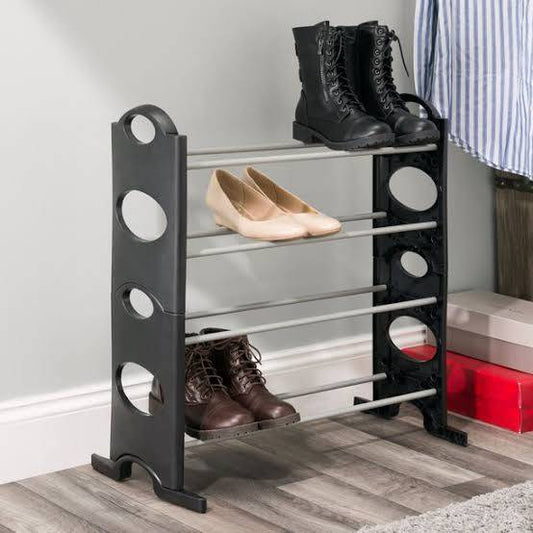 Plastic 4 Layer Shoe Racks