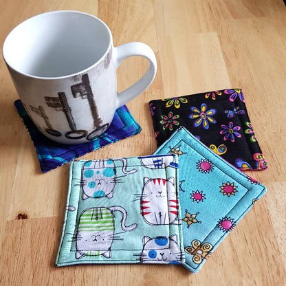 SQUARE COASTER 2 PC SET