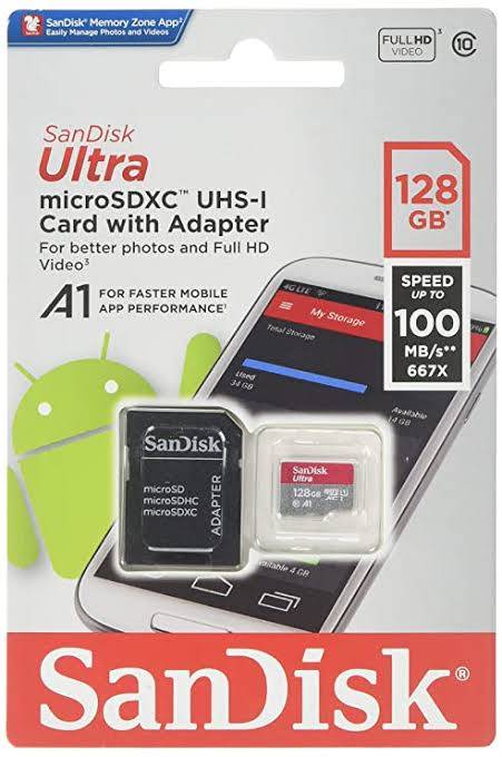 SANDISK 128 GB MMC