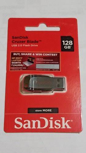 SANDISK 128 GB PENDRIVE