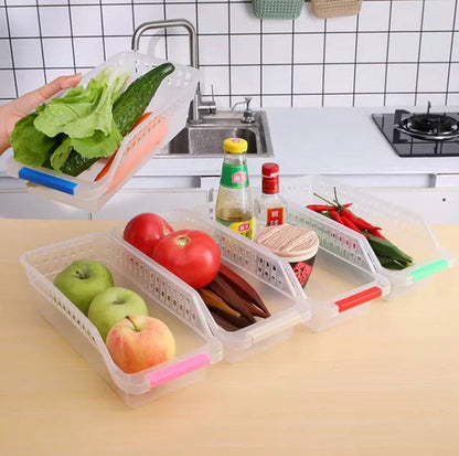 White Long Fridge Rack