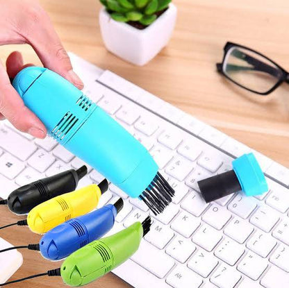 Mini Keyboard Vacuum Brush