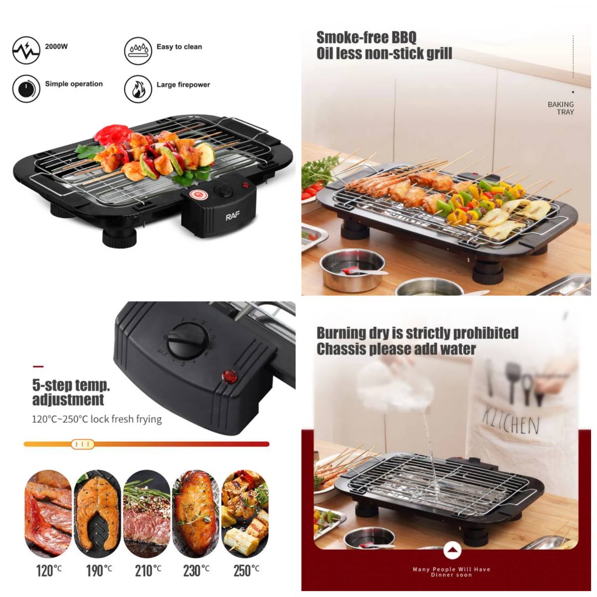 Electric Barbecue Grill