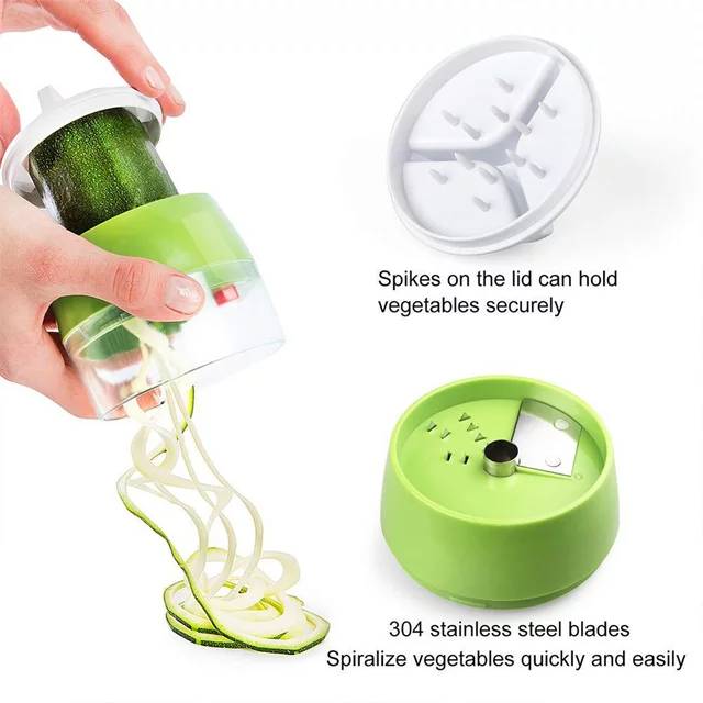 3 In 1 Hand Spiralizer