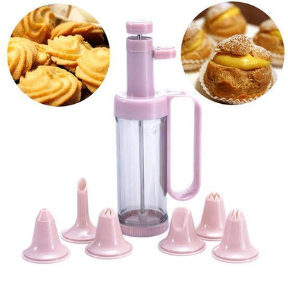 Cookies Press & Cake Decorator Set