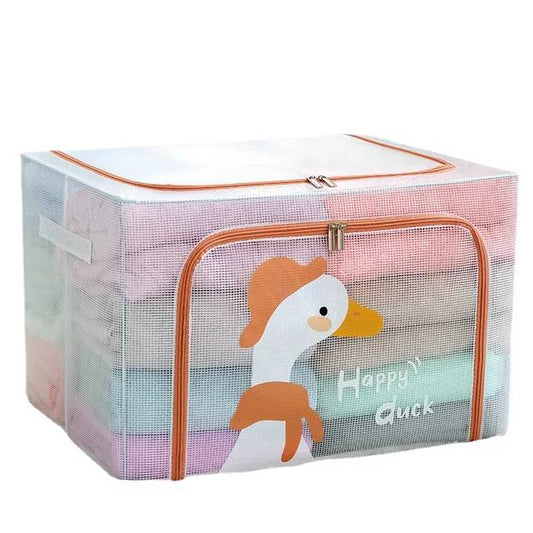 Transparent Printed Storage Bag (80L)