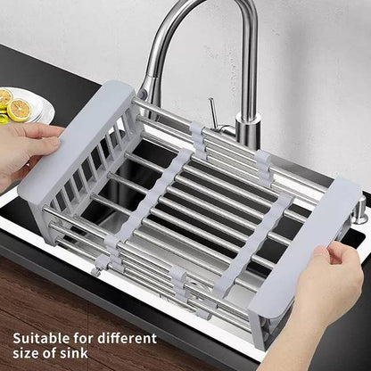 SS Sink Fruit & Utensils Washing Rack