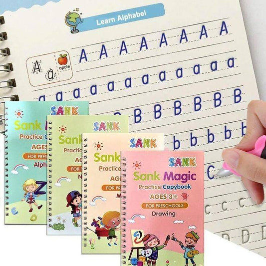 Sank 4 Pcs Magic Book