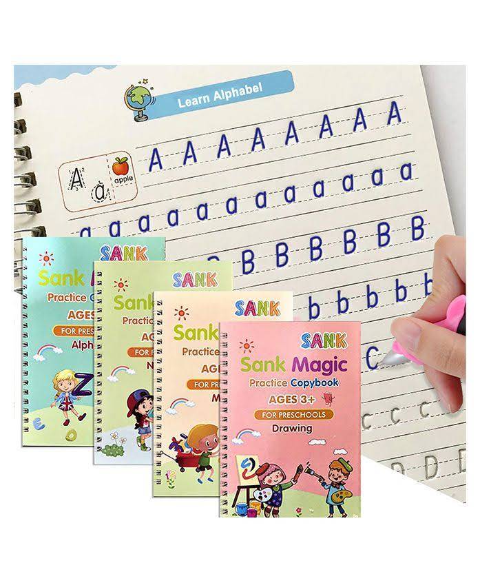 Sank 4 Pcs Magic Book