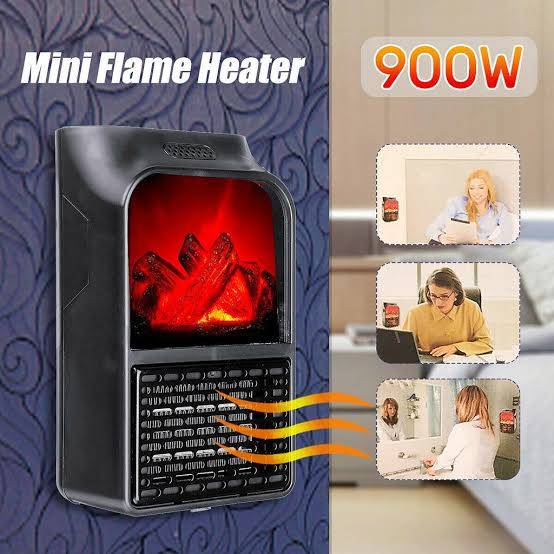 900 Watt Flame Heater