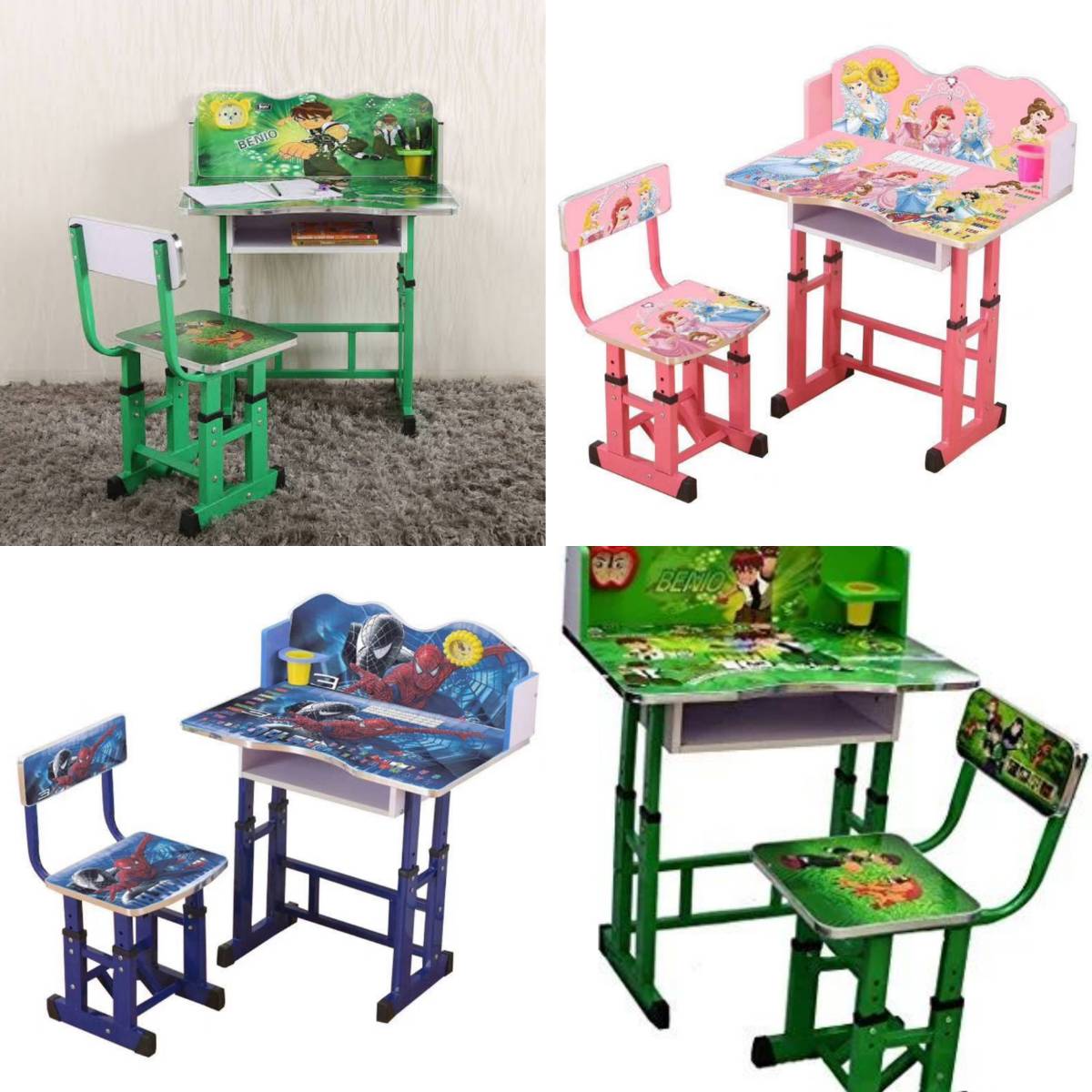 Printed Kids Table & Chair Set