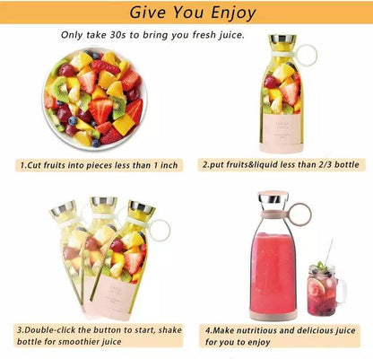 Portable Mini Juicer 420ML (J-02)