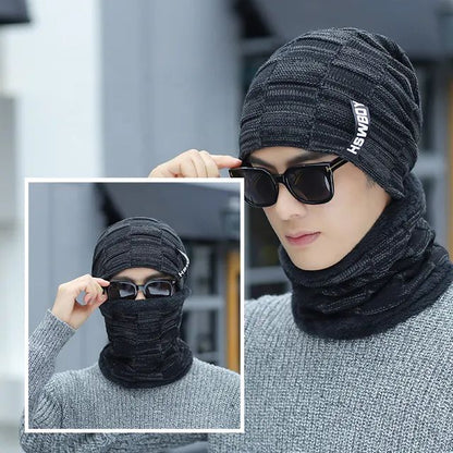 Winter Cap 2 Pcs Set (Heavy)