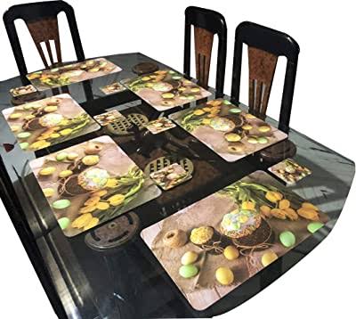 6Pcs Dinning Coasters