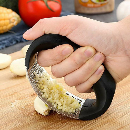 Stainless Steel Garlic Press