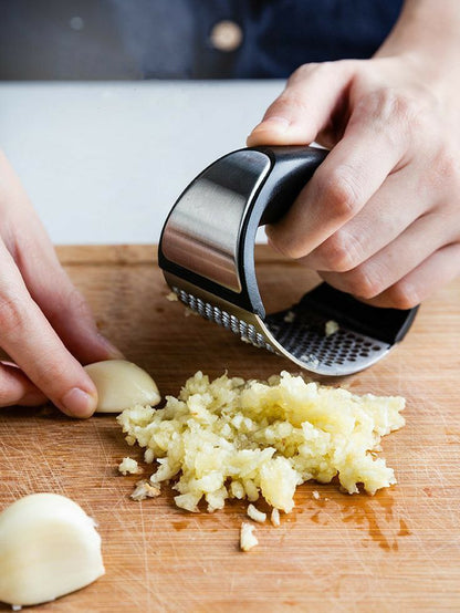 Stainless Steel Garlic Press