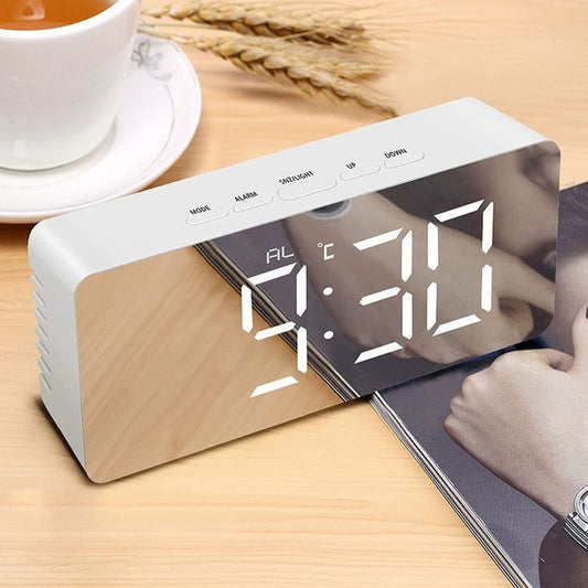 Digital Mirror Alarm Clock