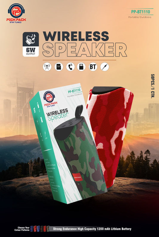 PICK PACK PP 1110 WIRELESS SPEAKER