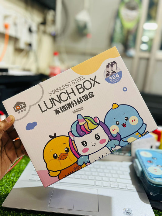 4+1 Section Unicorn Lunch Box (JA-L008)