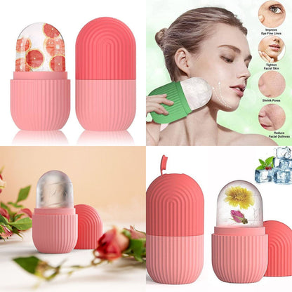 Silicon Ice Face Roller