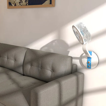 360° Adjustable Folding Fan With LED