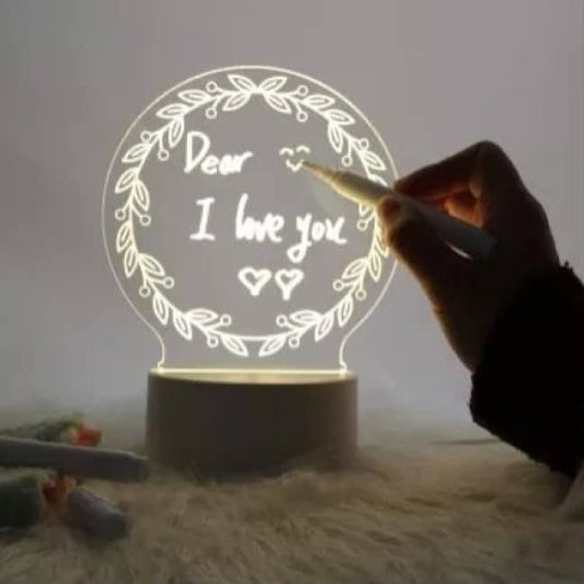 3D LED Creative Painting Mirror