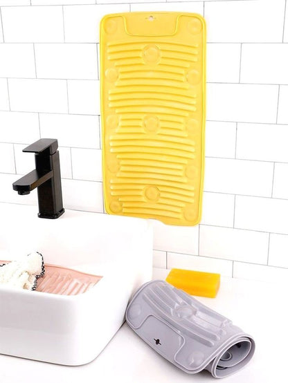 Anti-Slip Silicon Washboard Mat