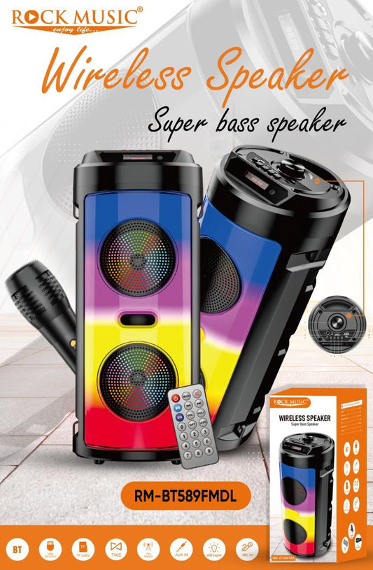 ROCK RM 589 WIRELESS SPEAKERS