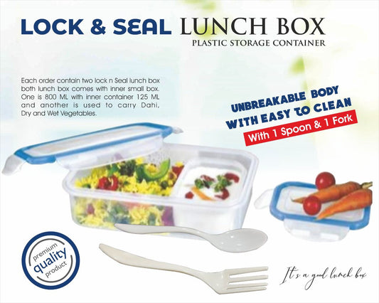 Transparent Leak Proof Lunch Box