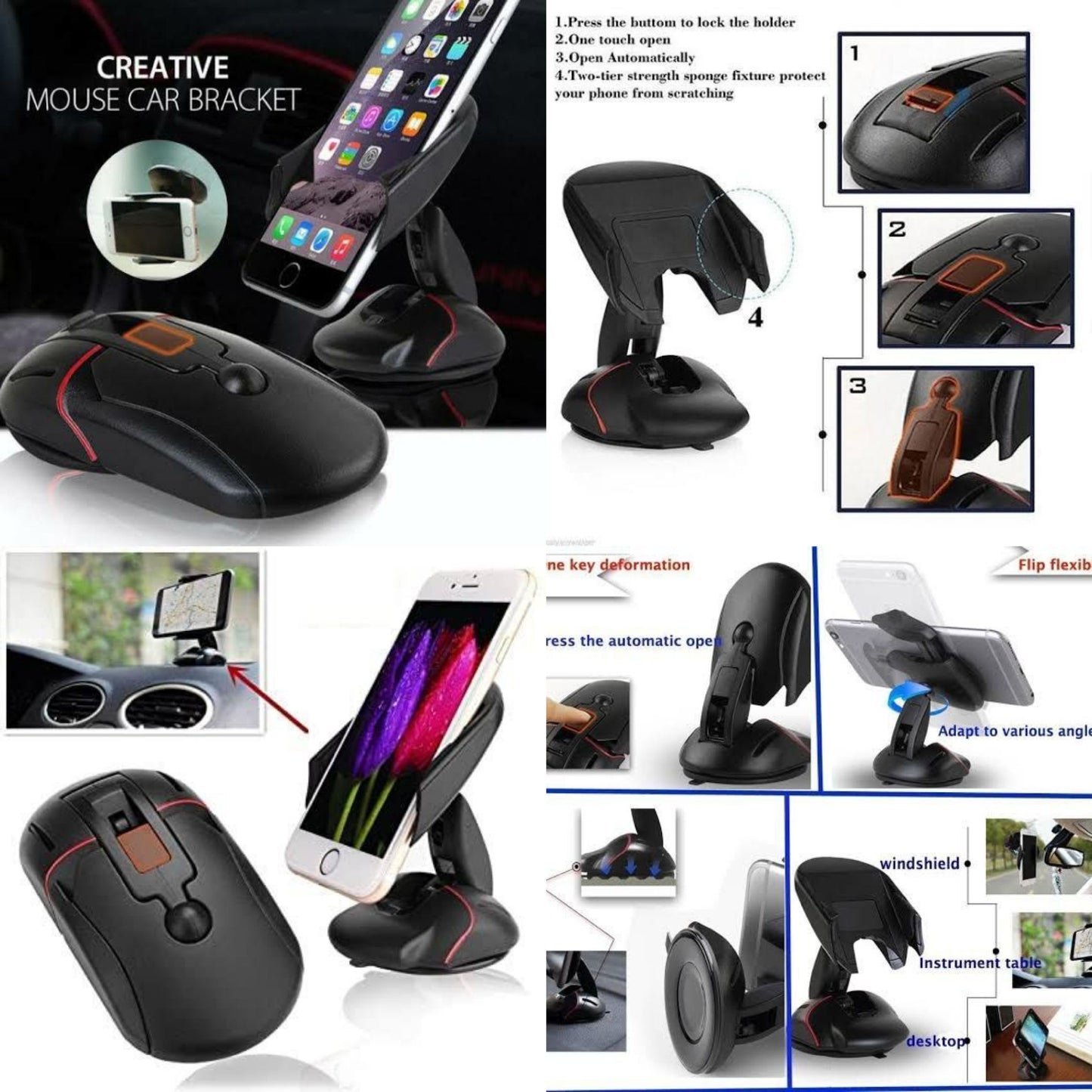 Mouse Mobile Holder