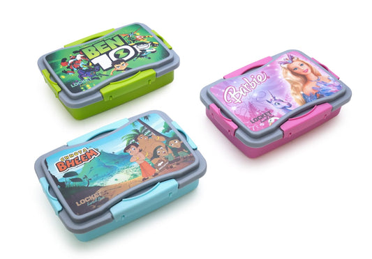 MIX PRINT KIDS LUNCH BOX ( INDIAN BEN 10 )