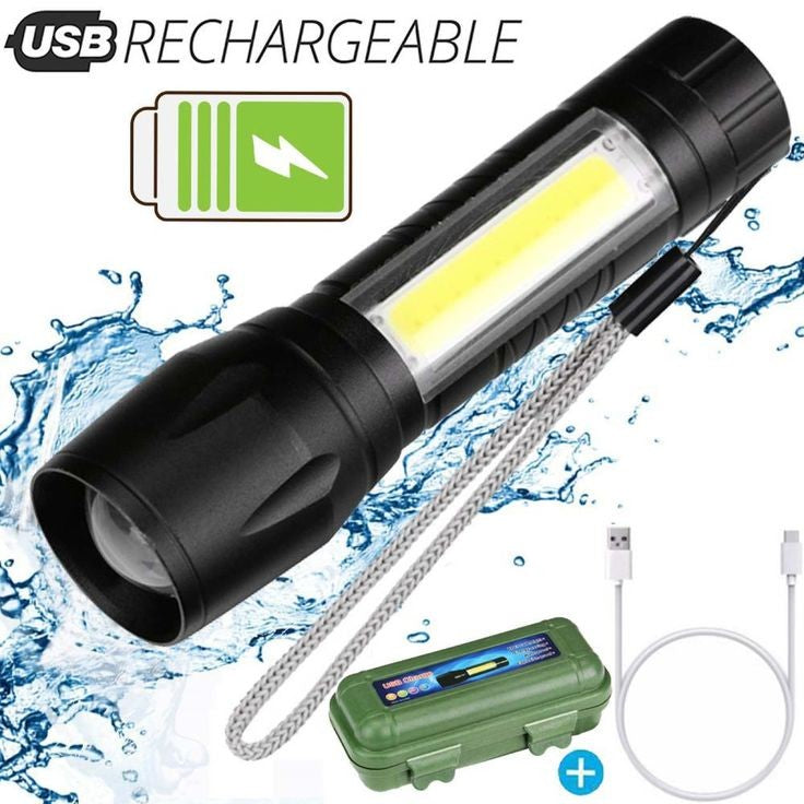 Rechargeable Metal Mini Torch