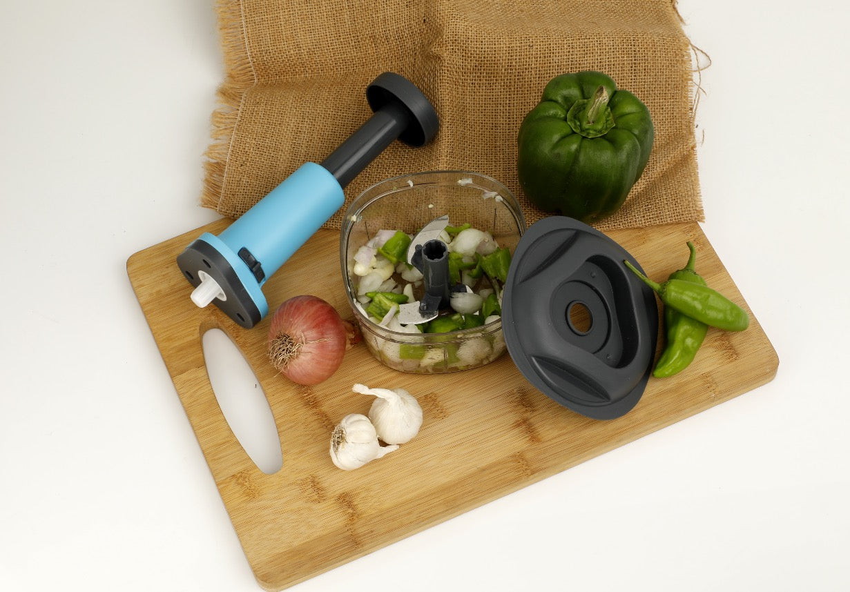 2in1 Hand Press Chopper 650ML