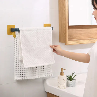 Self Adhesive Double Bar Towel Hanger