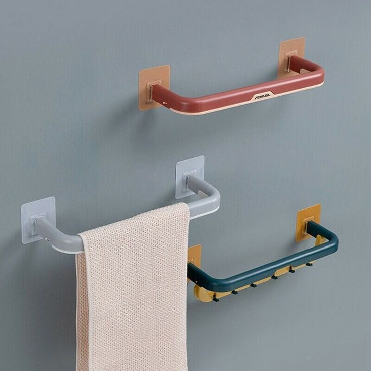 Self Adhesive Double Bar Towel Hanger