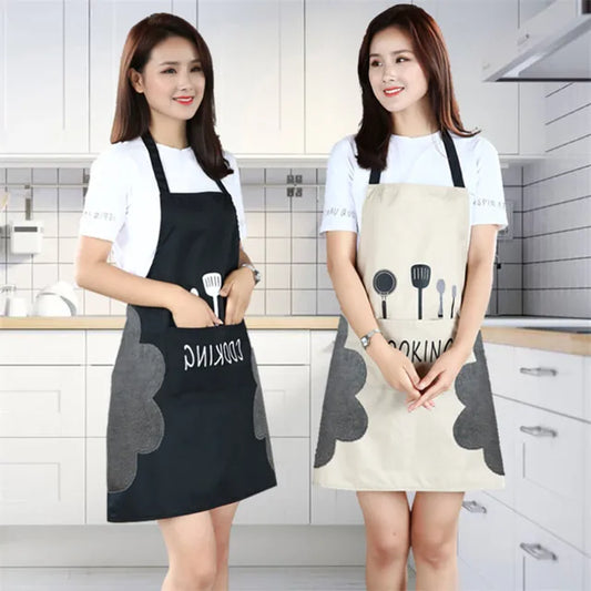 Printed Chef Apron with Pocket (AP-01)