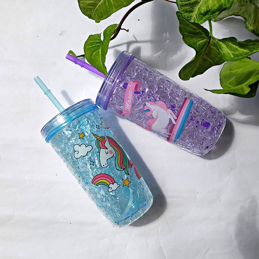 Unicorn Gel Sipper Glass (B-03)