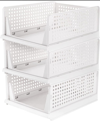 4 Layer Foldable & Sliding Drawer/Wardrobe Organiser