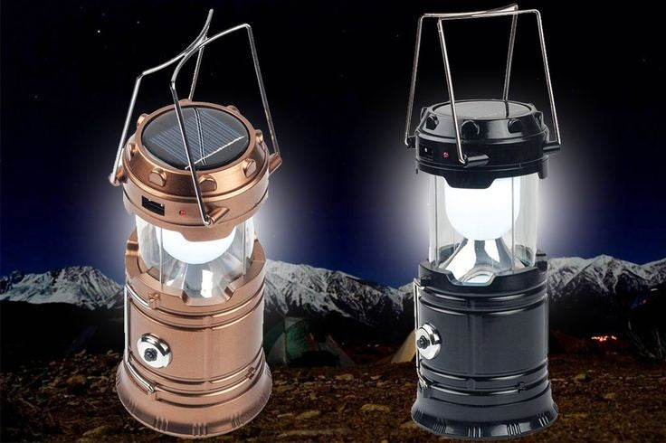 Multifunction Rechargeable Solar Lamp
