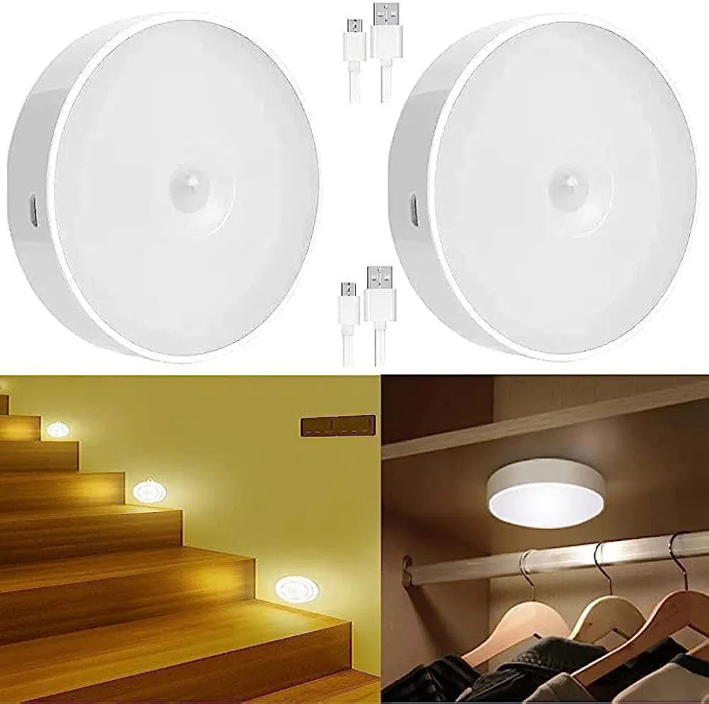 Round Motion Sensor LED