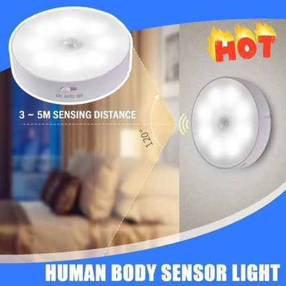 Round Motion Sensor LED