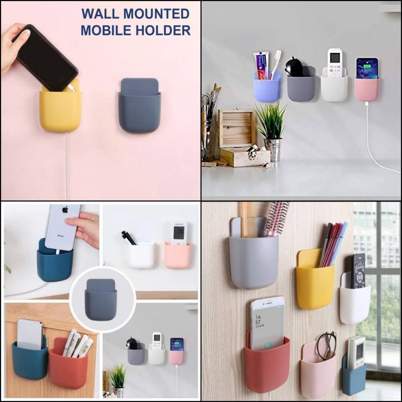 4 Pcs Wall Mounted Stand