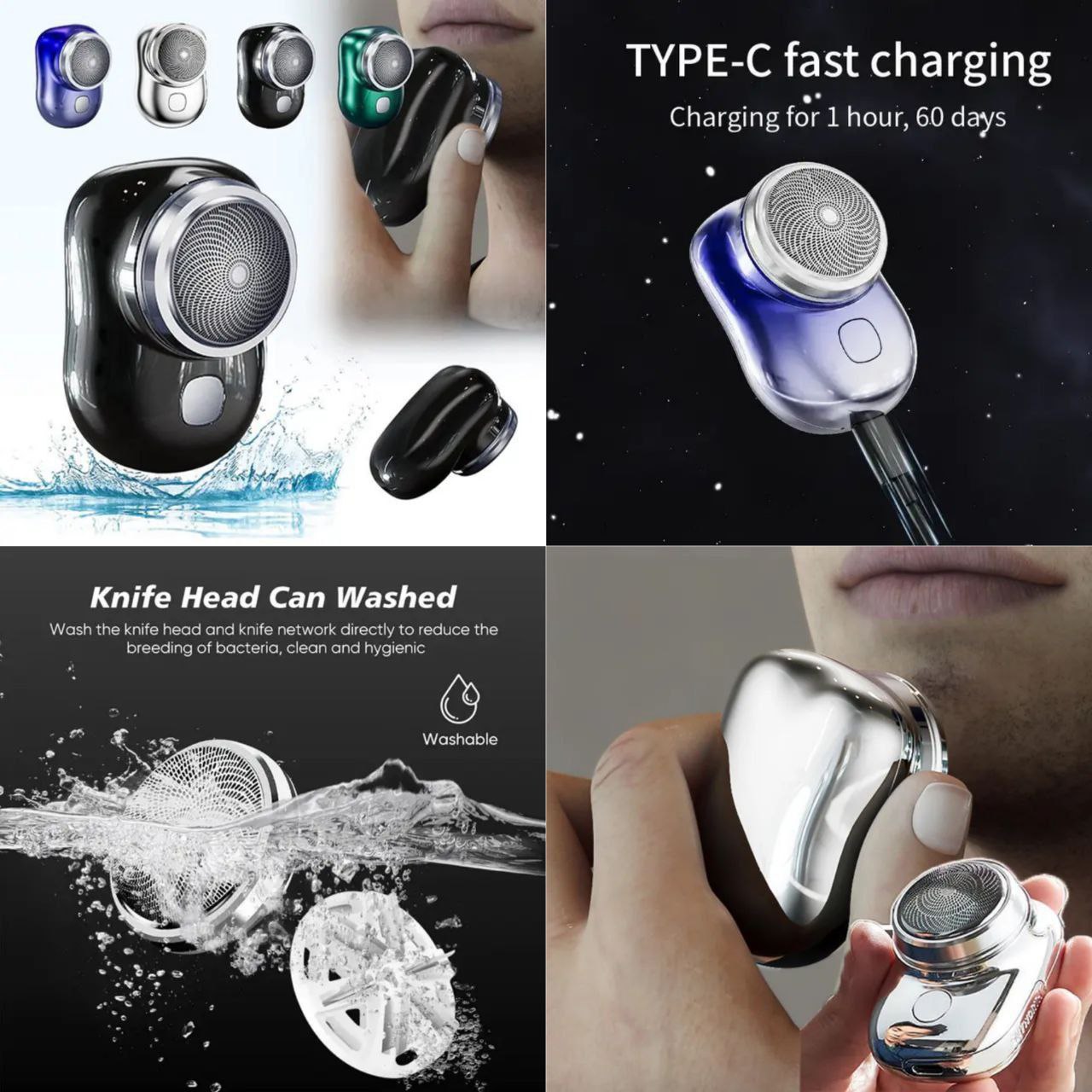Rechargable Mini Shaver