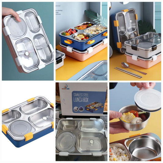 STAINLESS STEEL LUNCHBOX JL0006 (4 section )