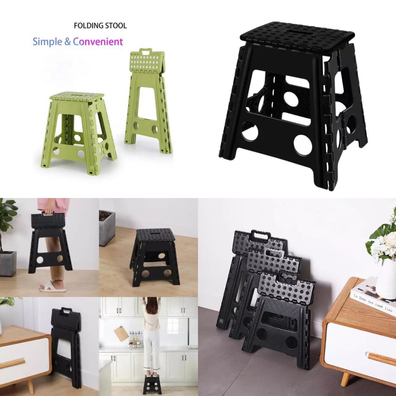 18 Inch Foldable Stool (Heavy)