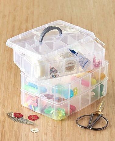 3 Layer 30 Grid Multipurpose Storage Box