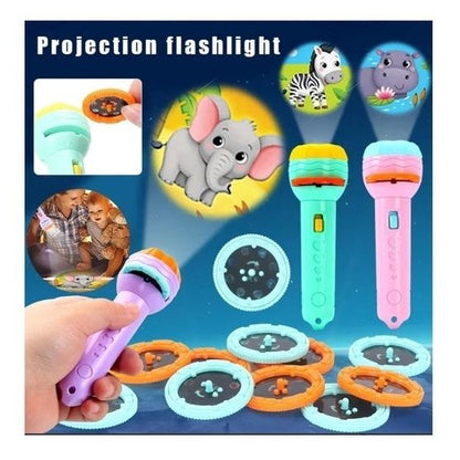 Mini Kids Projector Torch